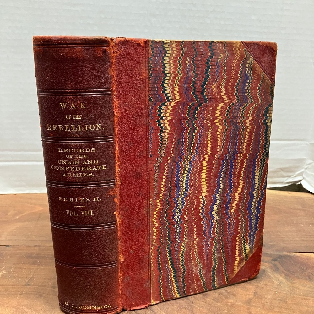 War of the Rebellion Union Confederate Armies 1899 Series II Vol VIII GPO